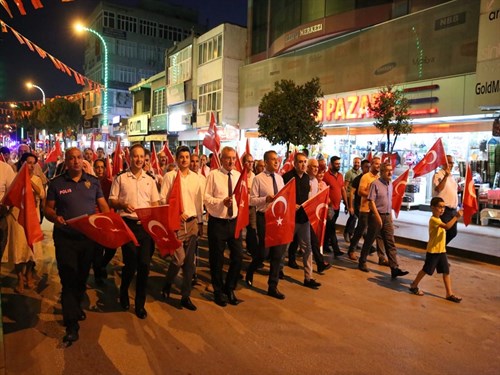 15 Temmuz Demokrasi ve Milli Birlik Günü anısına etkinlikler düzenlendi.
